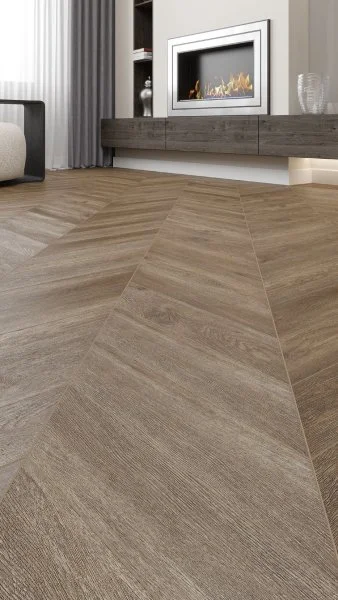 Кварц-виниловая плитка Alpine Floor Chevron Макадамия ECO 20-5 (2,5 мм. 43 класс) в Салавате