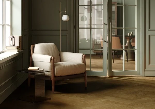 Паркетная доска Quartz Parquet Штучный паркет Дуб Кедровый Латте 44-1258-59 в Салавате