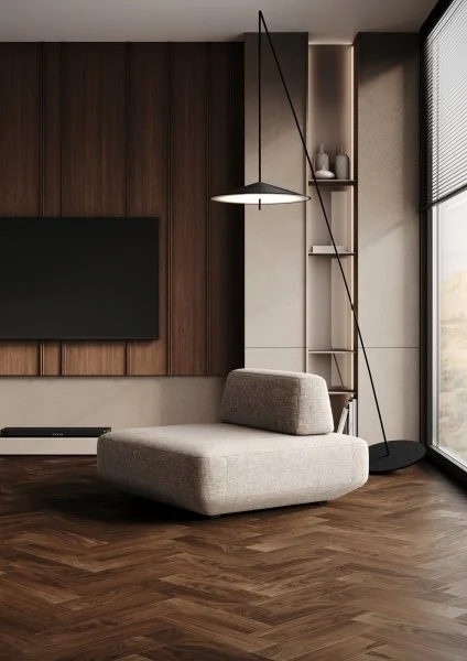 Паркетная доска Quartz Parquet Штучный паркет Орех Американский 44-400-29 в Салавате