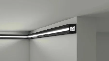 Профиль NMC Wallstyl IL12 Black (25х20х2000мм) в Салавате