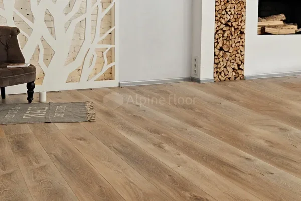 Кварц-виниловая плитка Alpine Floor Premium XL Дуб Природный Изысканный ЕСО 7-6, 8 мм. 43 класс в Салавате