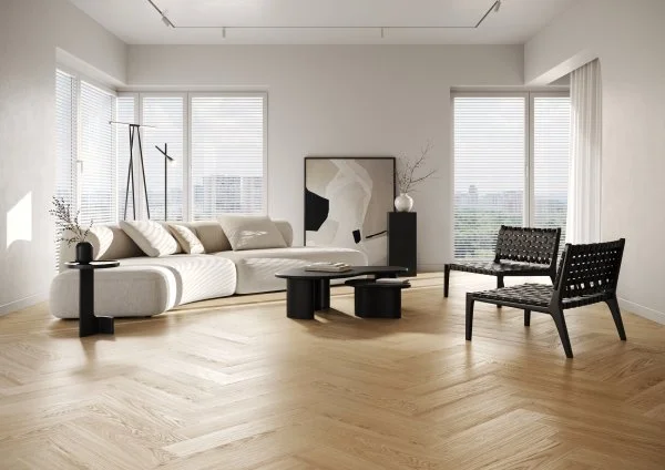 Паркетная доска Quartz Parquet Английская Ёлка Дуб Тоскана 33-407 в Салавате