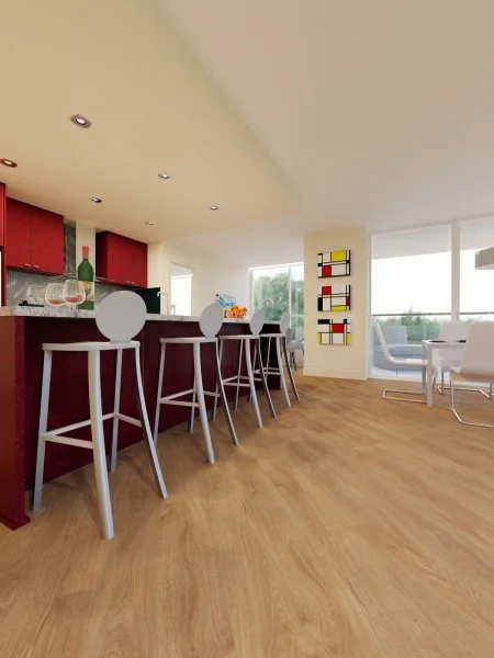 Кварц-виниловая плитка FineFloor Light Дуб Эно FF-1371 в Салавате