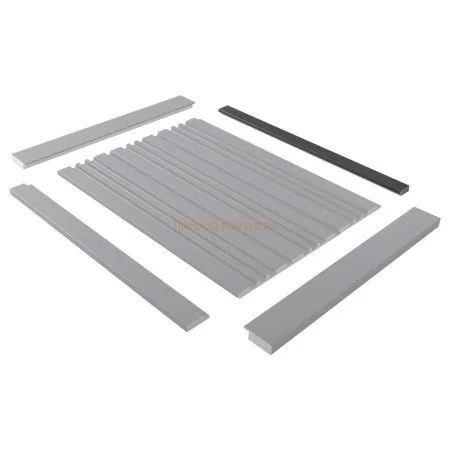 Финишный молдинг LF124B GR3 левый декорированный (31х12х2700мм) в Салавате