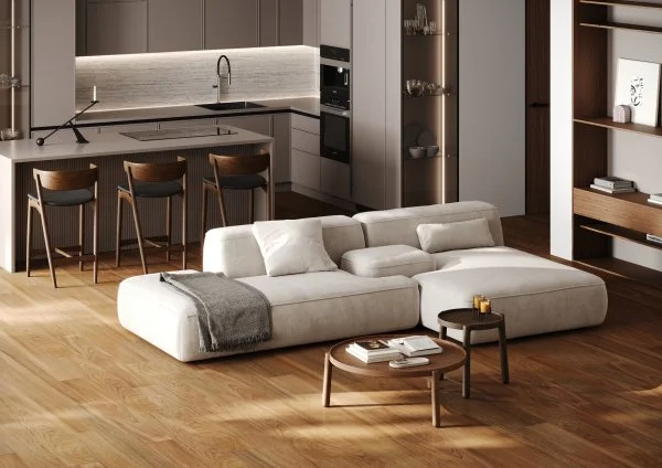 Паркетная доска Quartz Parquet Классик 5 мм Дуссия Африканская 550-63 в Салавате