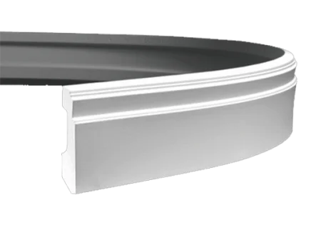 Плинтус Европласт 1.53.101 (110х26х2000 мм) Гибкий в Салавате
