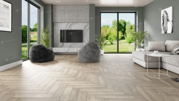 Кварц-виниловая плитка Alpine Floor Parquet Дуб Натуральный Отбеленный ЕСО 16-5 2.5 мм. 43 класс в Салавате