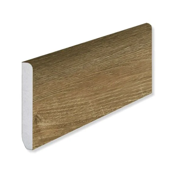 Кварцевый плинтус Fargo 61W921 Дуб Прага градиент 80х11х2200 мм в Салавате