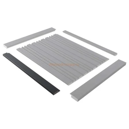 Финишный молдинг LF124A GR3 правый декорированный (42х12х2700мм) в Салавате