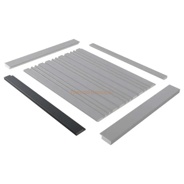 Финишный молдинг LF124A GR3 правый декорированный (42х12х2700мм) в Салавате