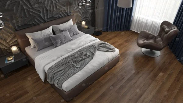 Кварц-виниловая плитка Alpine Floor Premium XL Дуб Шоколадный ЕСО 7-18, 8 мм. 43 класс в Салавате