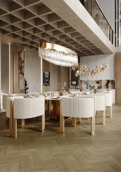 Паркетная доска Quartz Parquet Штучный паркет Дуб Конго 44-1258-54 в Салавате