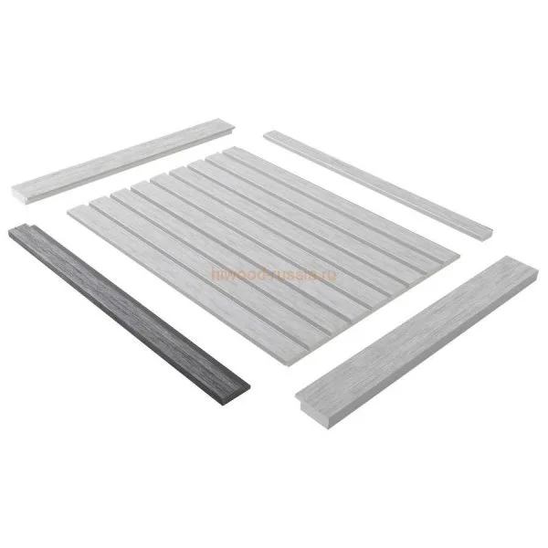 Финишный молдинг LF124A GN68 правый декорированный (42х12х2700мм) в Салавате