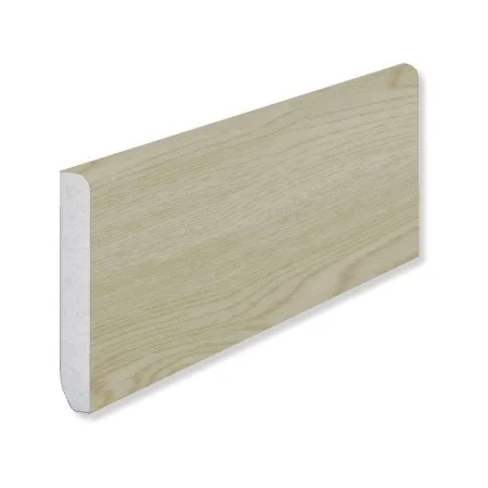 Кварцевый плинтус Fargo 18001-35 Ясень Белый 80х11х2200 мм в Салавате