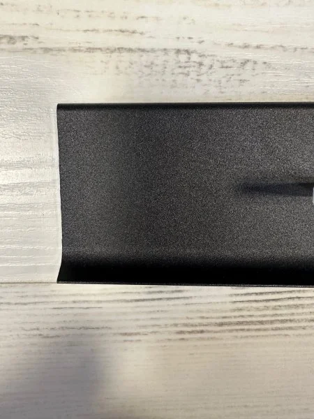 Алюминиевый плинтус Bonkeel ПЛ80 515л Черный (78,5х11,2х2500мм) в Салавате