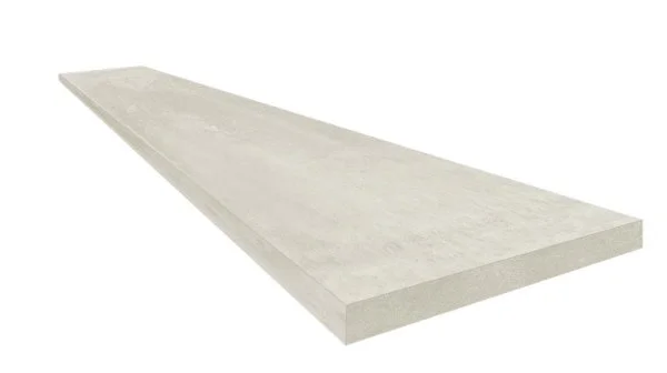 Керамогранит Coliseum Экспо Уайт Ступень угловая правая (Натуральный, 33х60) в Салавате