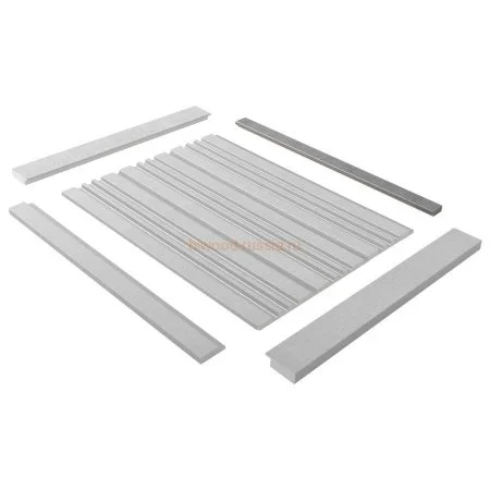 Финишный молдинг LF124B S339S левый декорированный (31х12х2700мм) в Салавате