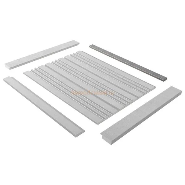 Финишный молдинг LF124B S339S левый декорированный (31х12х2700мм) в Салавате