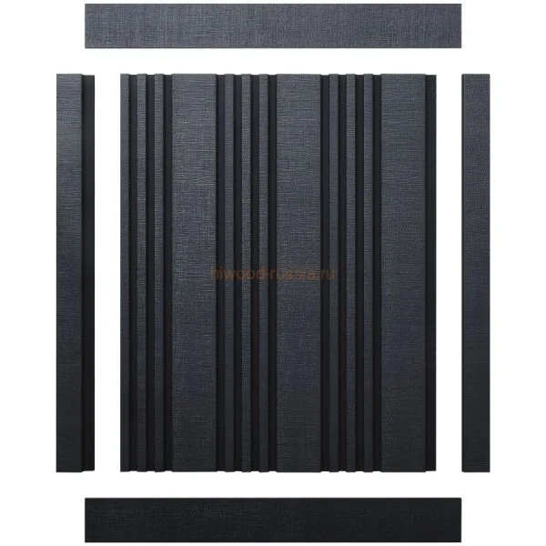 Финишный молдинг LF124B BK114K левый декорированный (31х12х2700мм) в Салавате