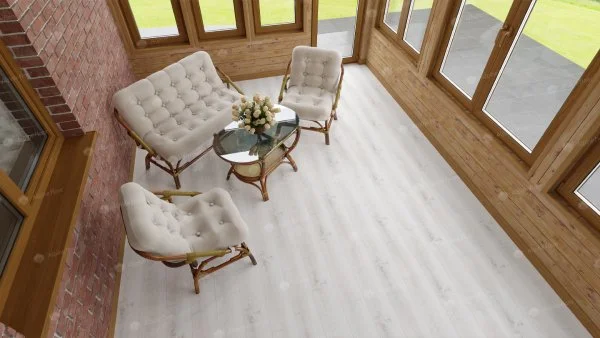 Каменно-полимерная плитка Alpine Floor Classic Дуб Выбеленный ECO 182-8, 4мм 43 класс в Салавате