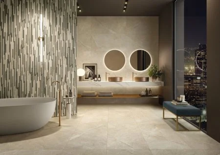 Керамогранит Italon Метрополис Вставка Стрип Ворм 26х75 (Натуральная) в Салавате