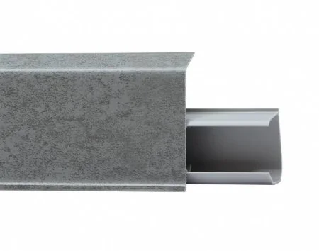 Пластиковый плинтус Royce №551 Грей (55х23х2200мм) в Салавате