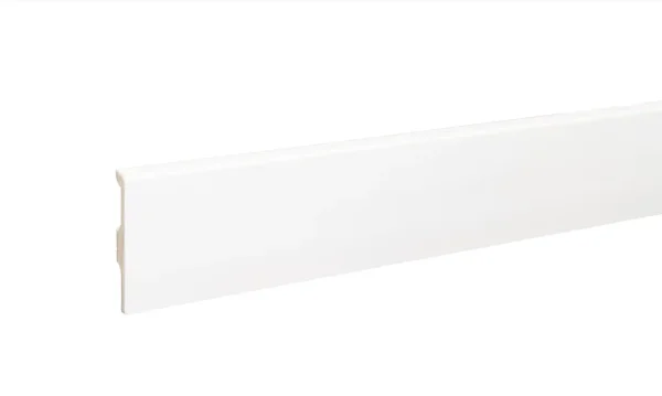 Плинтус дюрополимерный Bonkeel 01 Белый (80х14х2000 мм) в Салавате