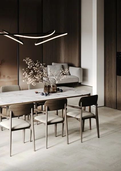 Паркетная доска Quartz Parquet Штучный паркет Дуб Скандинавский 44-1258-57 в Салавате