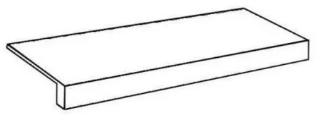 Керамогранит Italon Метрополис Абсолют Сильвер Ступень Фронт 33х120 (Натур) в Салавате