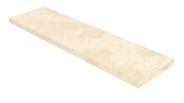 Керамогранит Coliseum Аурелия Уайт Ступень угловая правая (Натуральный, 33х120) в Салавате