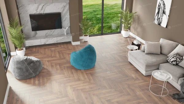 Каменно-полимерная плитка Alpine Floor Parqet Light Дуб Royal ECO 13-2, 4 мм 43 класс в Салавате