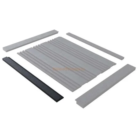 Финишный молдинг LF124A BK114K правый декорированный (42х12х2700мм) в Салавате