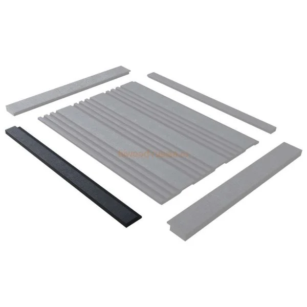 Финишный молдинг LF124A BK114K правый декорированный (42х12х2700мм) в Салавате