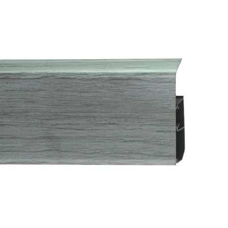 Пластиковый плинтус Royce №333 Серебристый Жемчуг (80х24х2200мм) в Салавате