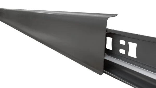 Плинтус пластиковый Arbiton INDO70 220 Чёрный матовый 2.5 м в Салавате