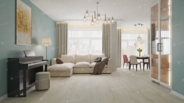 Каменно-полимерная плитка Alpine Floor Solo Модерато ECO 14-11, 3,5 мм 34 класс в Салавате