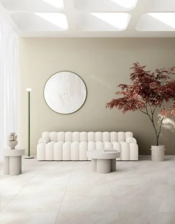 Керамогранит Coliseum Контеа Уайт 60х60 (Натуральный и Реттифицированный) в Салавате