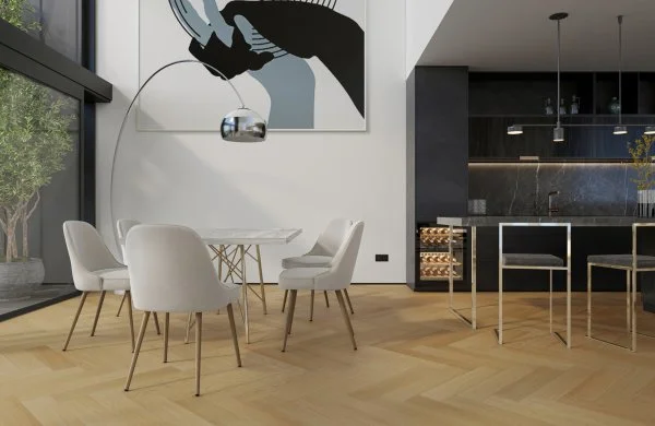 Паркетная доска Quartz Parquet Английская Ёлка Дуб Тоскана 33-407 в Салавате