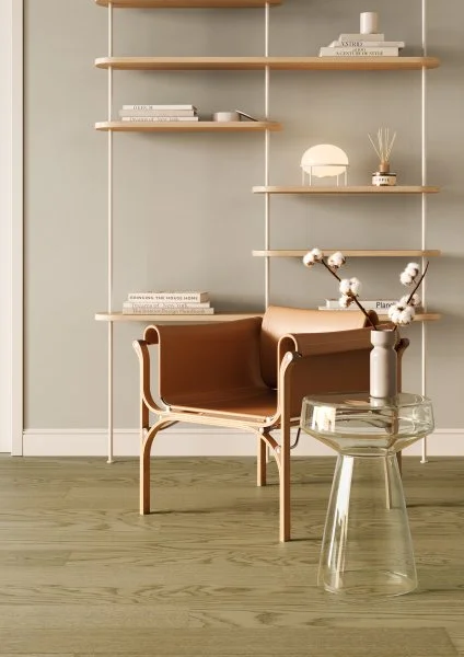 Паркетная доска Quartz Parquet Классик 5 мм Дуб Флэт Уайт 1258-55 в Салавате