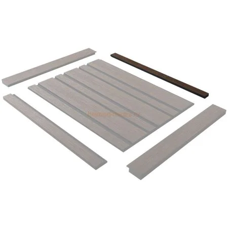 Финишный молдинг LF124B BR396K левый декорированный (31х12х2700мм) в Салавате