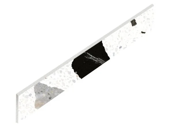 Керамогранит Coliseum Палладио Уайт Плинтус (Натуральный, 7,2х60) в Салавате