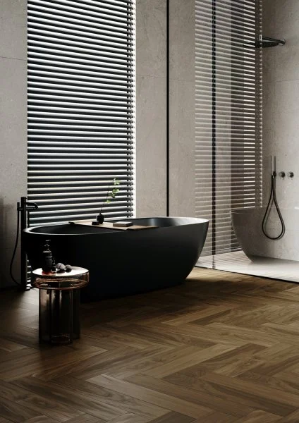 Паркетная доска Quartz Parquet Английская Ёлка Орех Американский 33-400-29 в Салавате