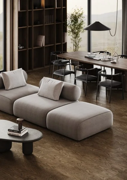 Паркетная доска Quartz Parquet Штучный паркет Дуб Брауни 44-413 в Салавате