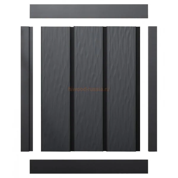 Финишный молдинг LF124A GR15K правый декорированный (42х12х2700мм) в Салавате