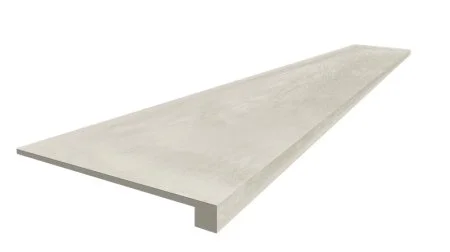 Керамогранит Coliseum Экспо Уайт Ступень фронтальная (Натуральный, 33х60) в Салавате