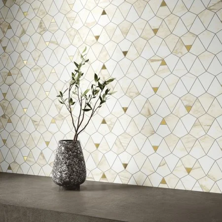 Керамогранит Italon Этернум Каррара Мозаика Вертекс 25.8х30 (Натуральная) в Салавате